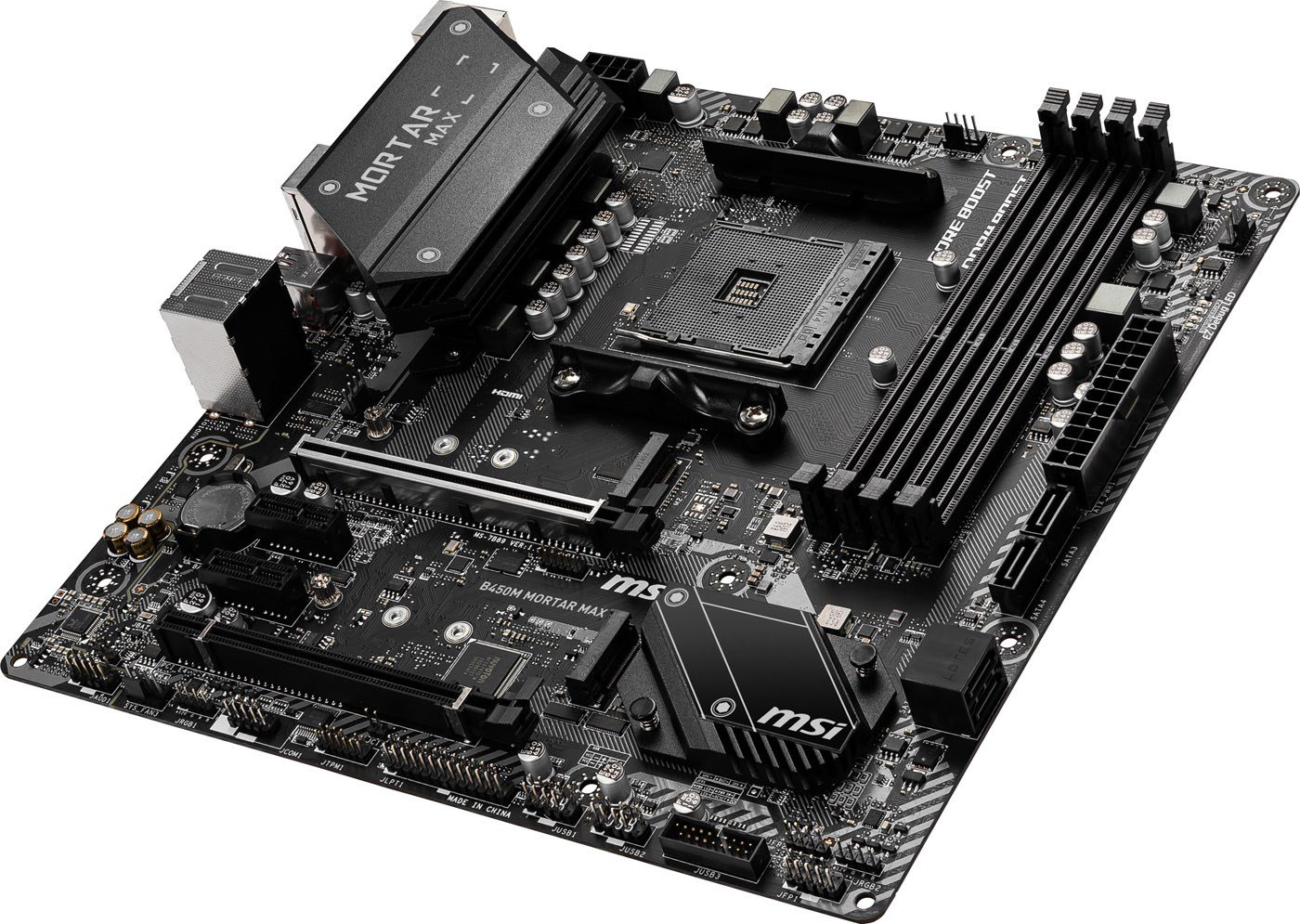 MSI B450M MORTAR MAX AMD Socket AM4 Motherboard